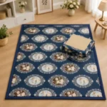 Korai Mat Mirror Design ( 3.5/6 Feet )