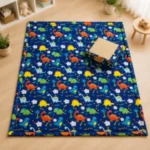 Baby Dinosaur print mat (5/7 FEETS)