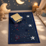 Galaxy Dreams KORAI Mat 3.5/6 ( Navy Blue with Star Pattern ) - Image 2